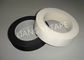 Zwarte/Witte Zelfklevende Doekband, 105°C 0.18mm Hittebestendige Isolatieband