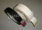 Zwarte/Witte Zelfklevende Doekband, 105°C 0.18mm Hittebestendige Isolatieband